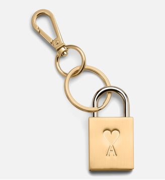 Porte-Clés Cadenas unisexe - AMI Paris - Doré