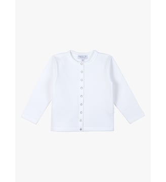 Cardigan pressions 12 ans - Agnès b. - Blanc