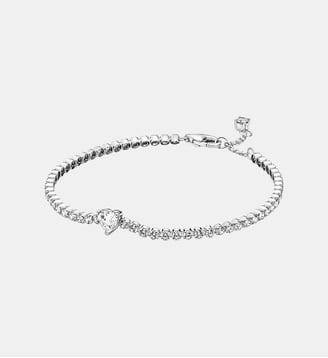 Bracelet Rivière Cœur Scintillant - Pandora - Argenté