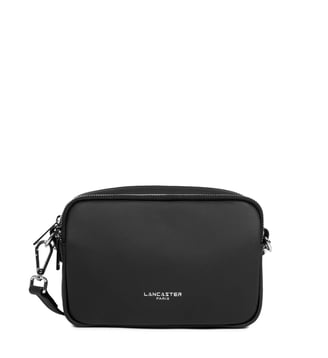 Sac trotteur Donna Ama en cuir - Lancaster - Noir