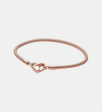 Bracelet Chaîne Cloutée - Pandora - Rose