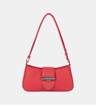 Sac à main Paris S en cuir - Lancaster - Prune