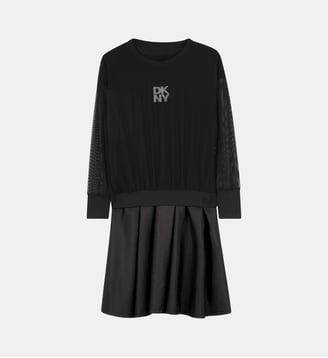 Robe 2-en-1 - DKNY - Black