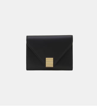 Portefeuille Concerto Arpège En Cuir - Lanvin - Noir