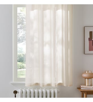 Voilage radiateur à oeillets - La Redoute Interieurs - Écru