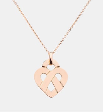Pendentif Cœur Entrelacé - Poiray - Or rose