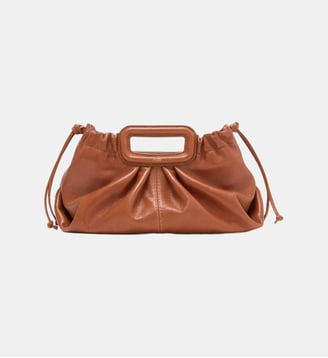 Milpli en cuir lisse - Maje - Tabac