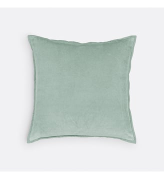 Housse de coussin velours uni - La Redoute Interieurs - Céladon