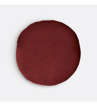 Galette de chaise ronde velours La Redoute Interieurs
