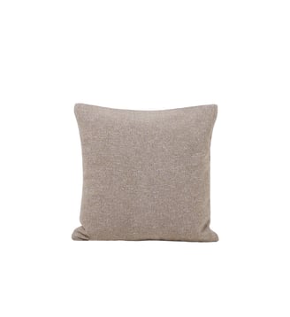 Housse De Coussin  Chenille effet granité - Madura - Beige granité