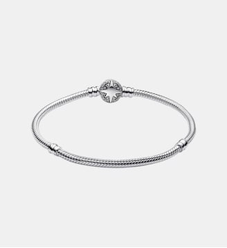 Bracelet Maille Serpent Fermoir Étoile Polaire - Pandora - Argenté
