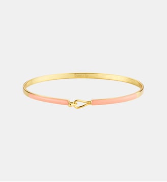 Bracelet fermoir en goutte - Bangle Up - Orange