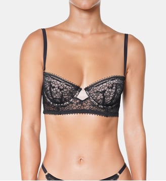 Demi bustier - Zazie - Huit - Noir