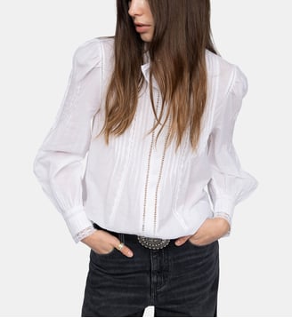 Chemise Timz - Zadig&Voltaire - Blanc judo
