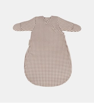 Gigoteuse hiver Praliné Rayures Moka TOG 2,5 (1-4 mois) - Walking Mum - Marron