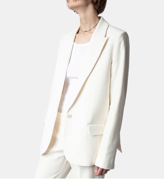 Blazer Voyage - Zadig&Voltaire - Blanc craie