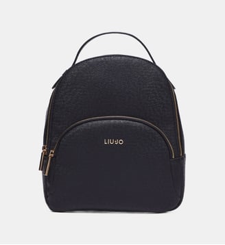 Sac à dos avec logo - Liu Jo - Noir