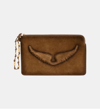 Pochette Angel Pouch Used - Zadig&Voltaire - Marron cognac