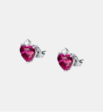 Boucles D'Oreilles en Argent 925%, Zircons TESORI - Morellato - Rose