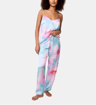 Pantalon Paradise en viscose imprimé - Maison Lejaby - Quiet garden