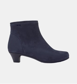 Bottines Helena cuir - Camper - Navy