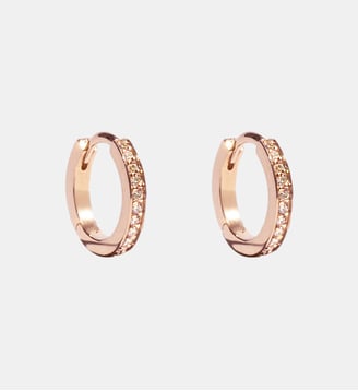 Boucles d'oreilles Anagramme - JEM - Rose