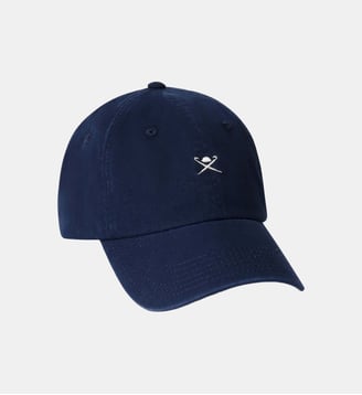 Casquette Délavée Avec Logo - Hackett London - Navy