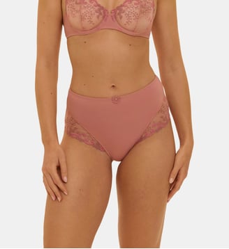 Culotte taille haute - Rose Fumé - Simone Pérèle - Rose