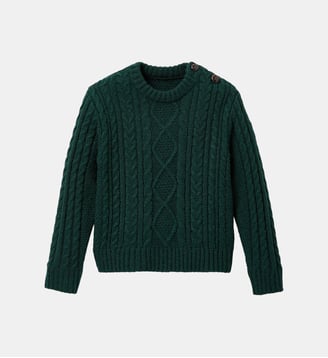 Pull torsadé - Cyrillus - Vert