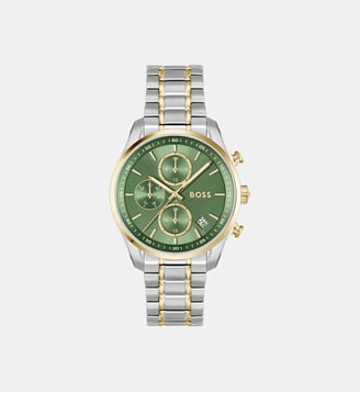 Montre Grand tour Vert 1502766 - BOSS - Argenté