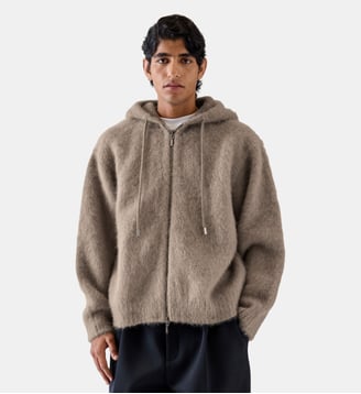 Le Gilet Nuvola - Jacquemus - Beige et blanc