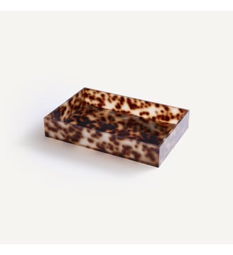 Plateau en acétate teinté, largeur 26,5 cm - AM.PM - Multicolore