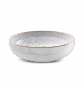 Assiette salade et pâtes - Médard de Noblat - Beige texturé