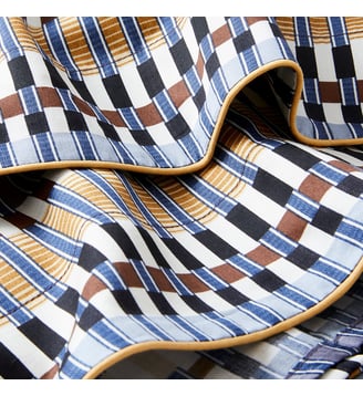 Drap Plat Hécate - Anne de Solène - Bleu foncé