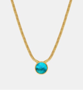 Collier   - Ashanti - Satellite - Turquoise vert