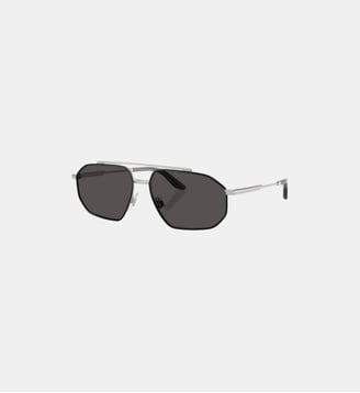 Lunettes de soleil Pilote DG2328 - Dolce & Gabbana - Argent