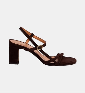 Sandales à talons Vicomte en cuir - Jonak - Marron foncé