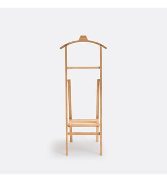 Valet pliant, en acacia, Rinkita So'Home