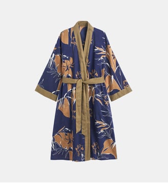 Peignoir kimono voile de coton - La Redoute Interieurs - Multicolore