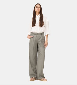 Pantalon tailoring Vils - Noyoco - Vert
