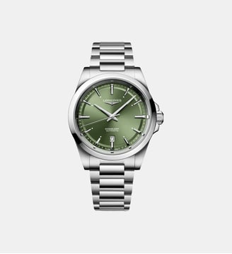 Montre automatique Conquest Vert L38304026 Longines