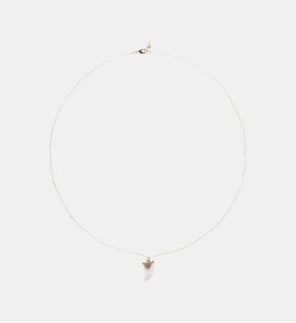 Collier sautoir avec pendentif FYN - Hipanema - Blanc