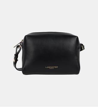 Sac trotteur Donna Cube en cuir - Lancaster - Noir