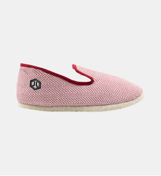 Charentaises - Jules & Jenn - Blanc et rouge