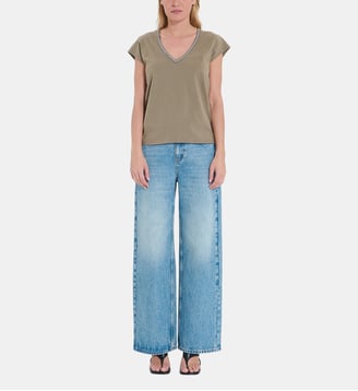 Top Tulipe Kaki - Zapa - Kaki