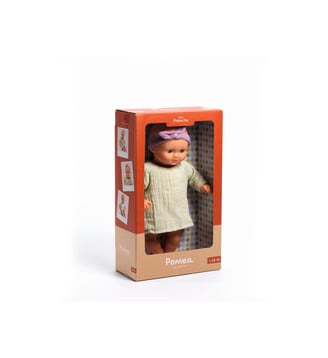 Pomea - Poupées - Baby Pistache - Djeco - Multicolore