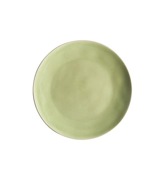 Assiette plate Riviera grès vert frais Ø27 cm - Costa Nova - Vert clair