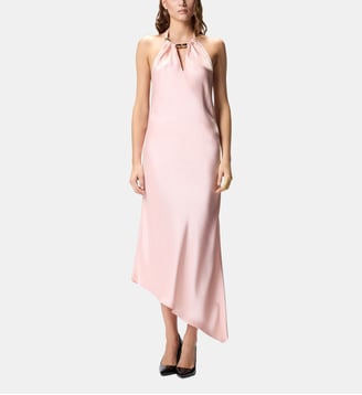 Robe longue avec dos ouvert - Pinko - Rose