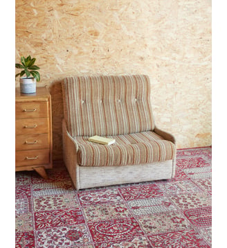 Fauteuil années 70 Jakob N°1260- Produit chiné - Debongout - Beige