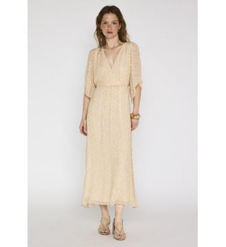 Robe Droite Imprimée Balma - Maison 123 - Citron